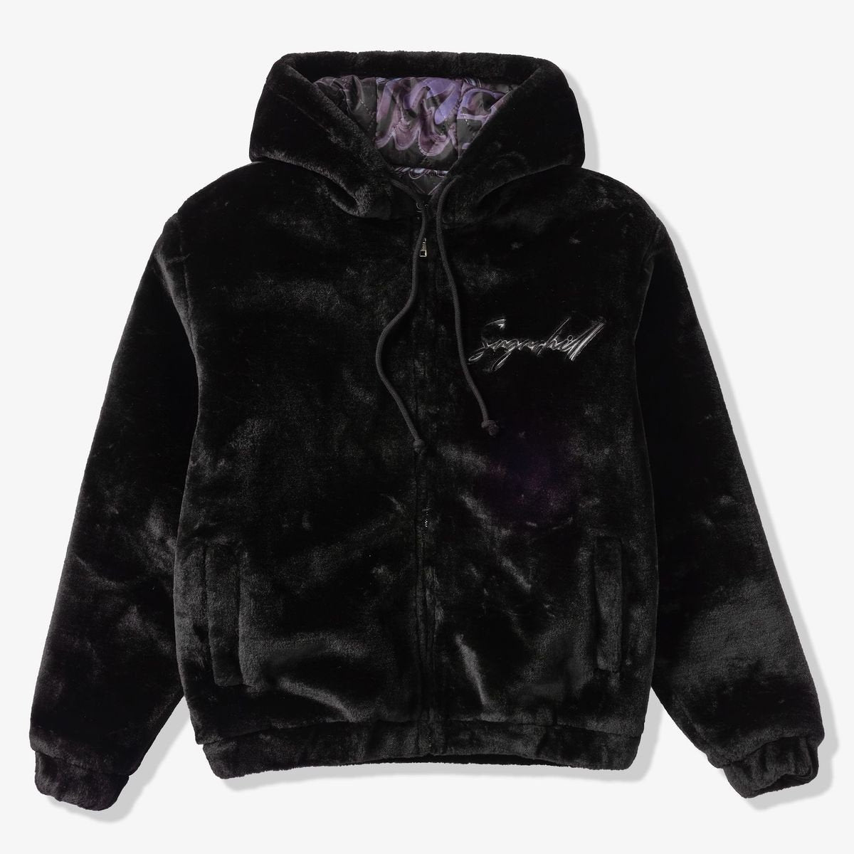 Sugarhill Traces Fur Zip-Up Hoodie