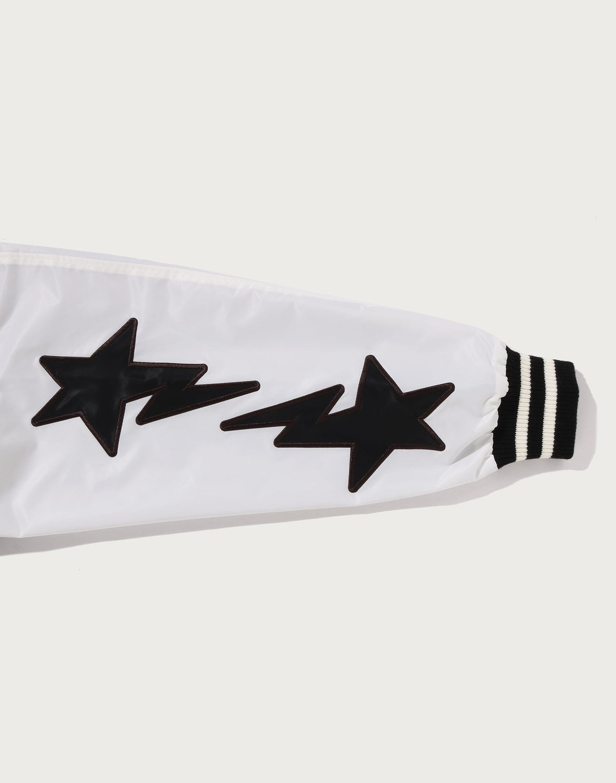 BAPE NYLON VARSITY JACKET MENS