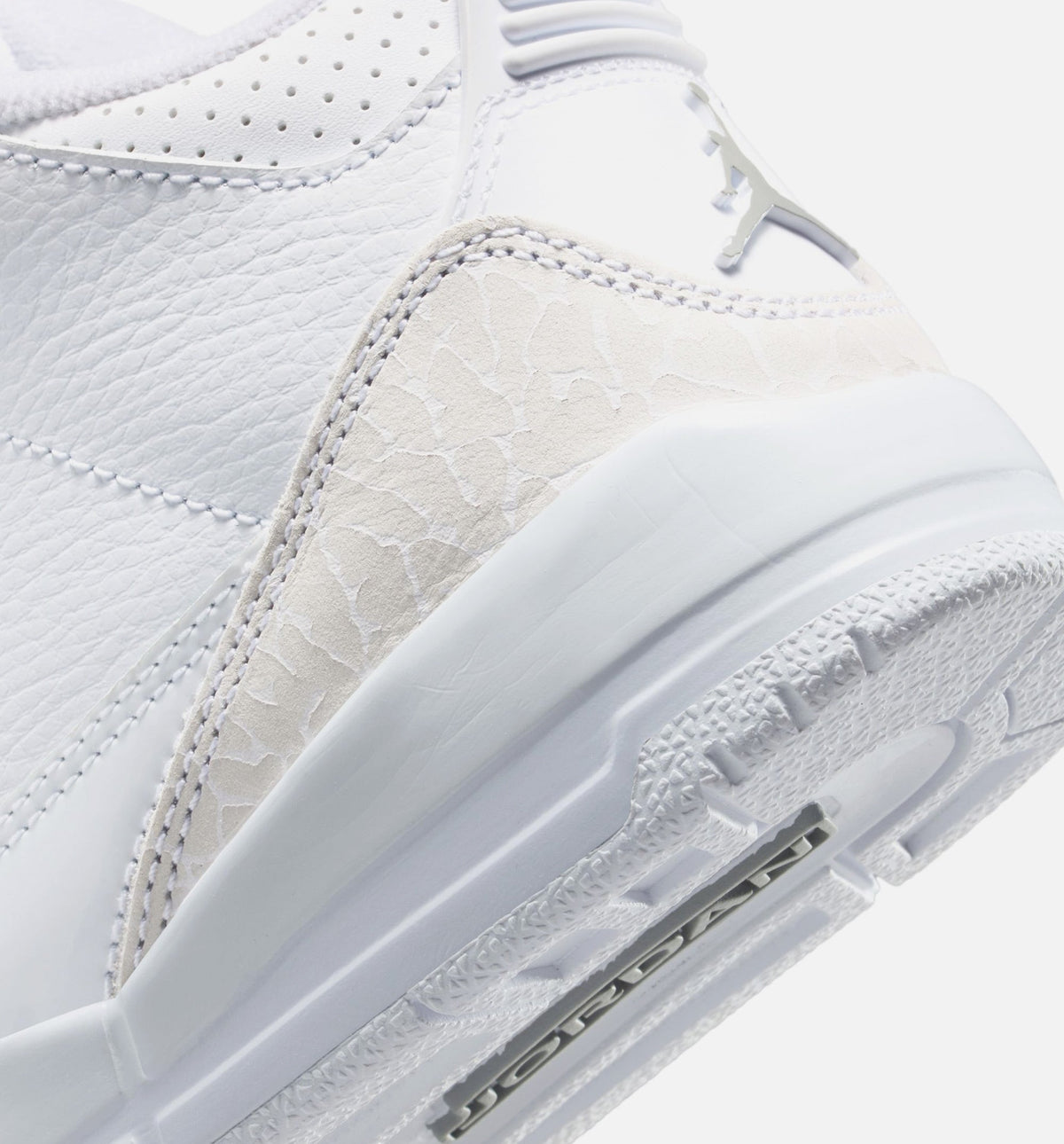 Air Jordan 3 Retro 'White and Silver' Preschool - White/Metallic Silver