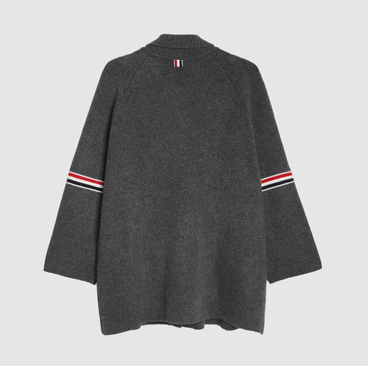 wool knit coat