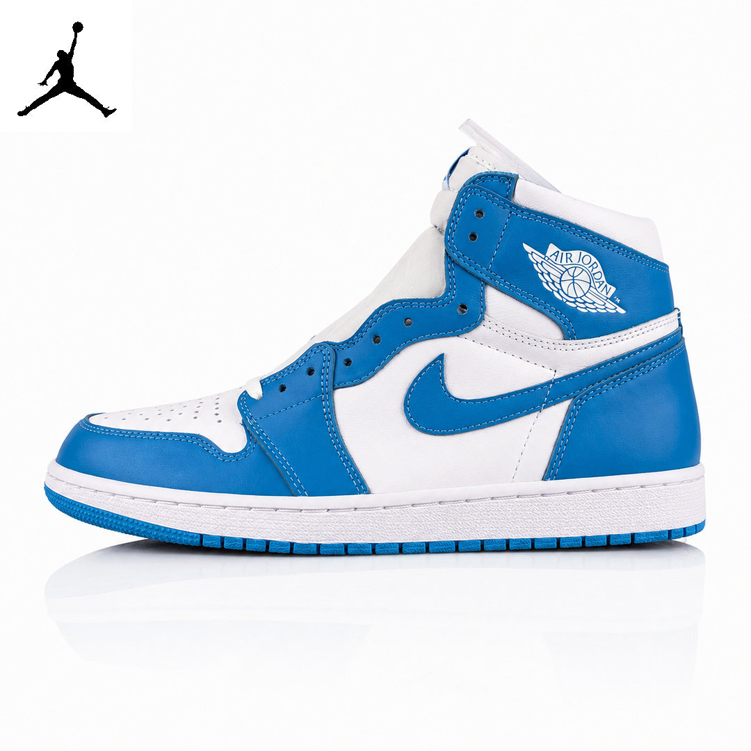 Air Jordan 1 High UNC Blue Unisex Sneakers