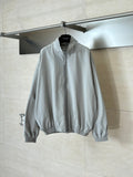 Acne Studios Oversized Stand‑Collar Full Zip Track Jacket