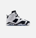 Air Jordan 6 Retro Black and White GS Sneakers