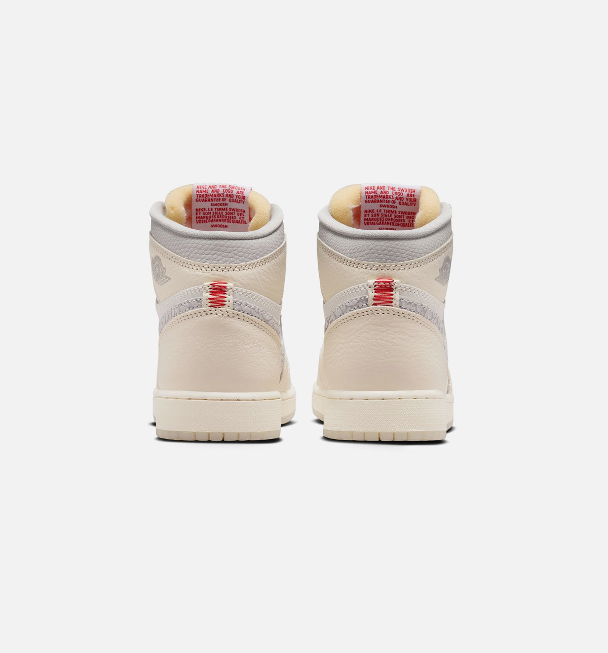 Air Jordan 1 Retro High OG Sail Grade School Lifestyle Shoes - Sail/University Red/Pale Ivory/Coconut Milk