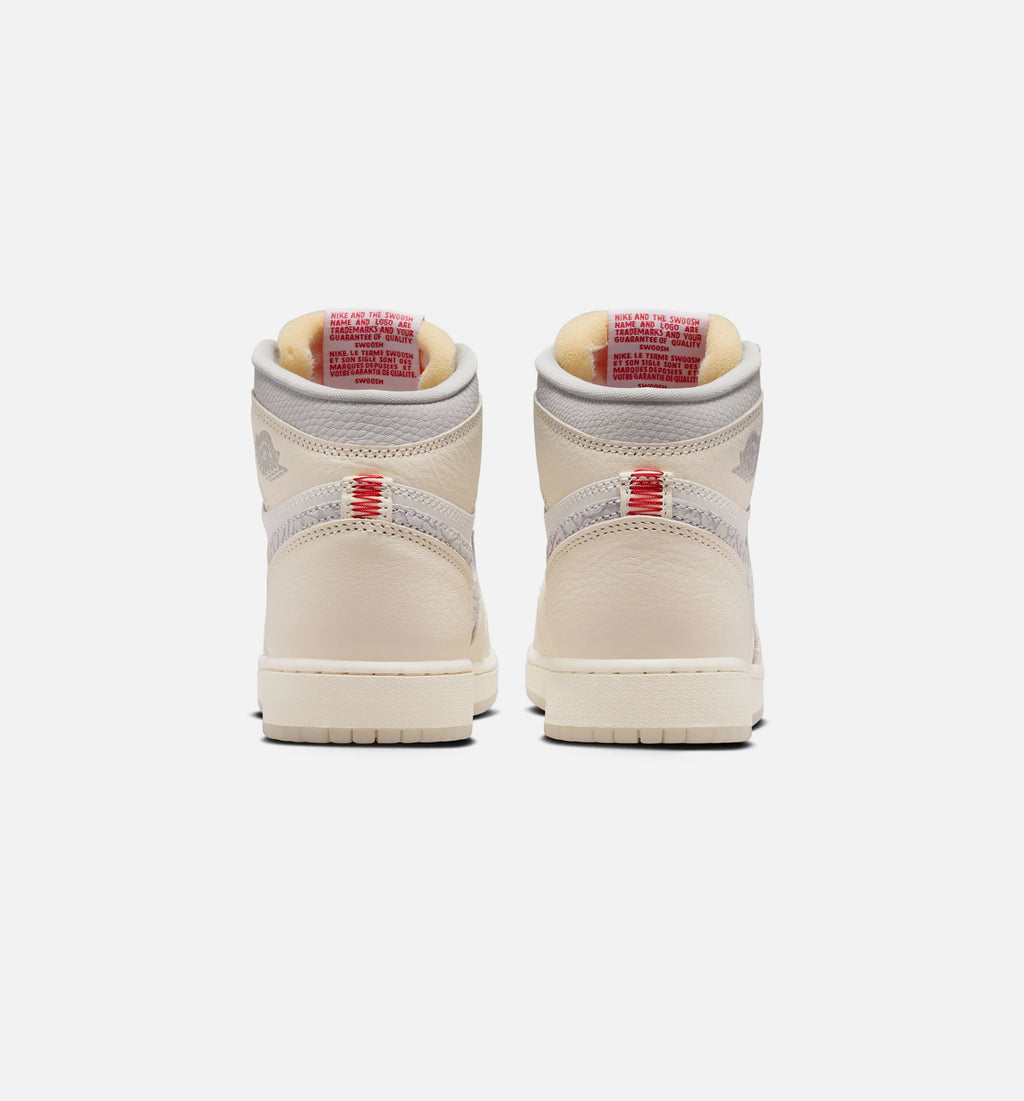 Air Jordan 1 Retro High OG Sail Grade School Shoes - Sail University Red Pale Ivory Coconut Milk Phantom