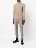 Drumohr cable-knit lambswool jumper