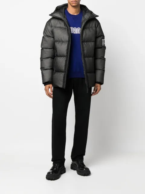 DSQUARED2 lined jacket with zip fastening