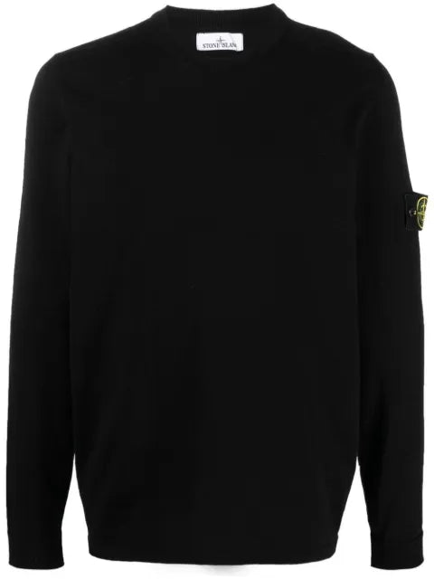 Stone Island 5100062 light raw hand organic-cotton sweater