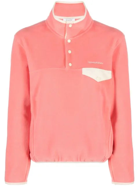 Sporty & Rich logo-embroidered sweatshirt