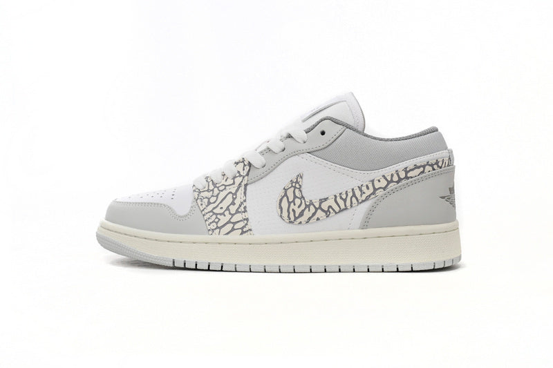 Air Jordan 1 Low PRM Smoke Grey Elephant Reps Sneaker DH4269-100