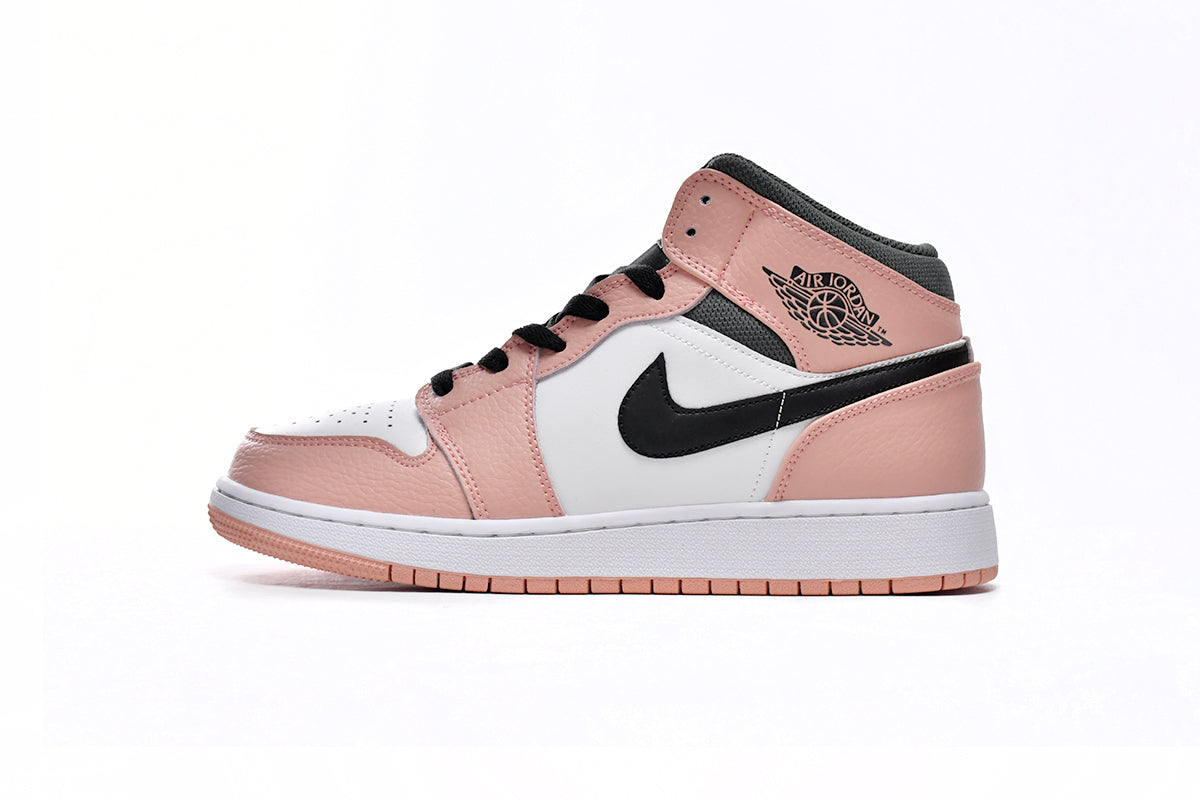 Air Jordan 1 Mid Pink Quartz Reps Sneakers 555112-603