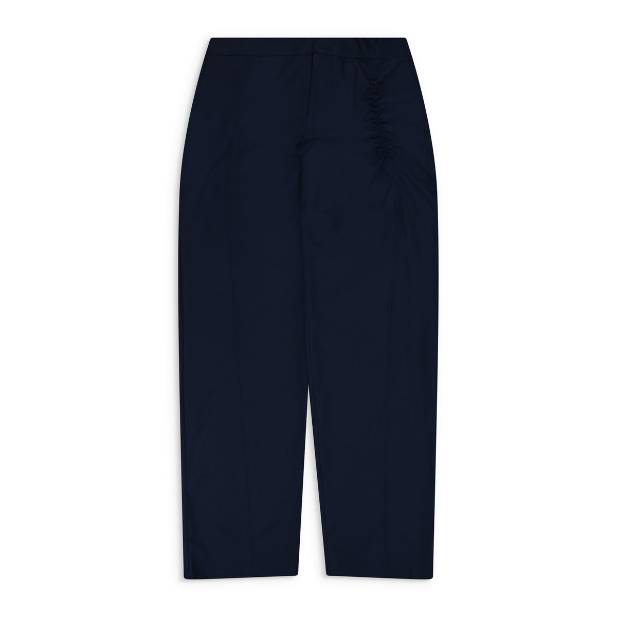 Blue Tailored Trousers V-Waistband