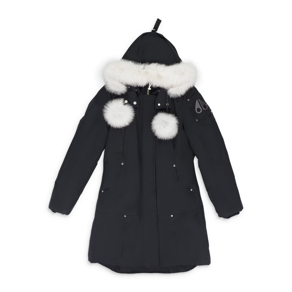Black / Natural Stirling Parka