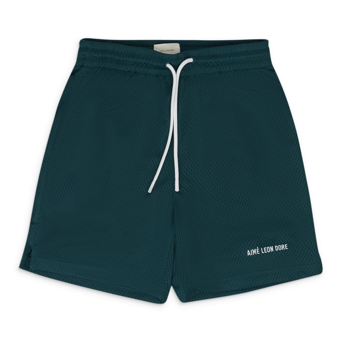 Green Logo Gym Short