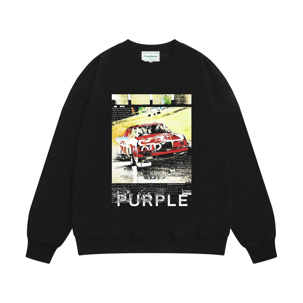 Purple  Sweatshirt