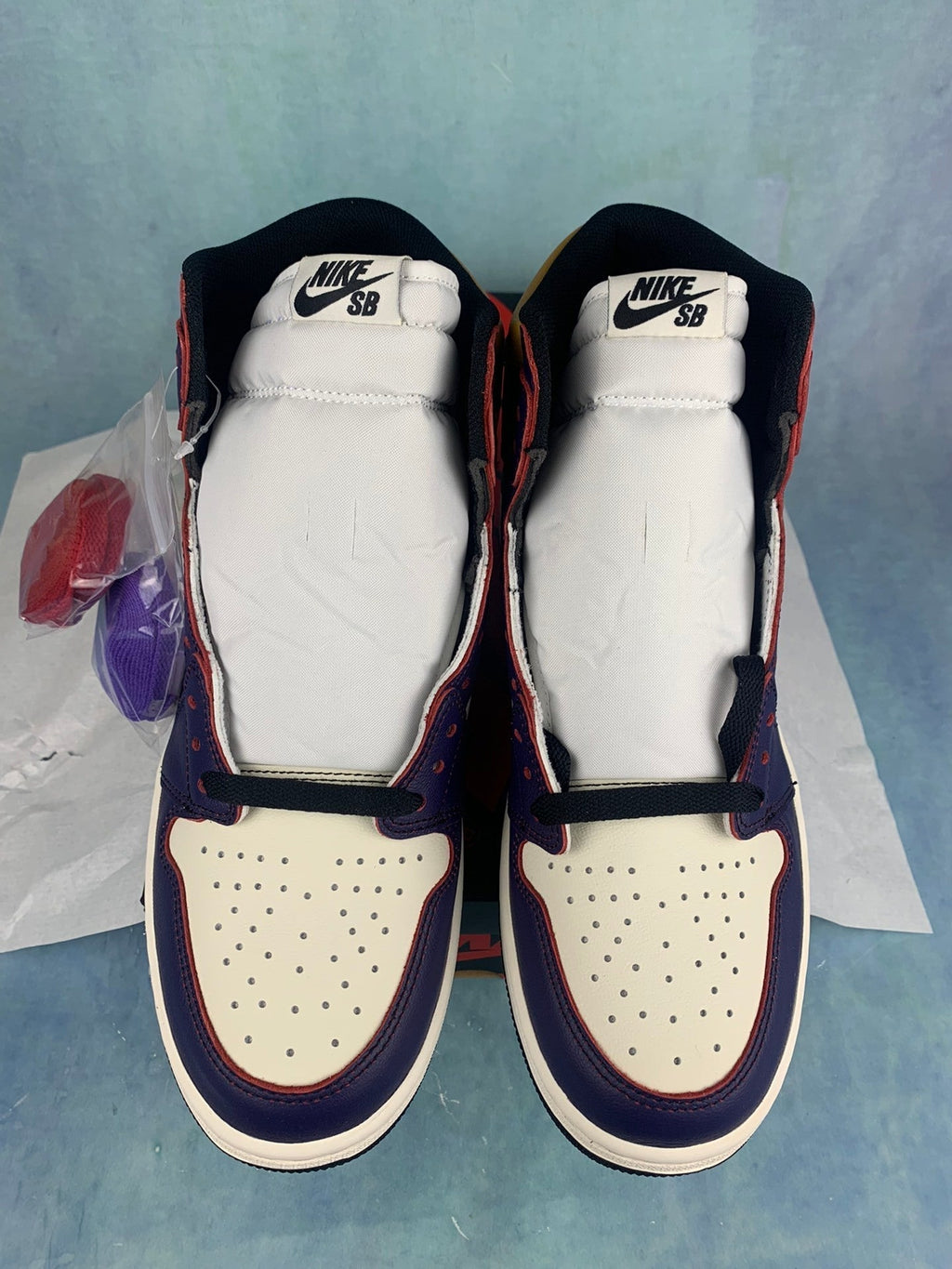 Air Jordan 1 High Lakers Purple Scratch-Off Unisex Sneakers CD6578-507