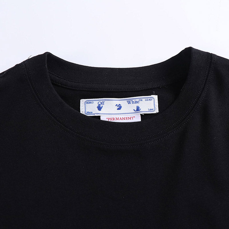 OFF-WHITE Graffiti Arrow Pattern T-Shirt