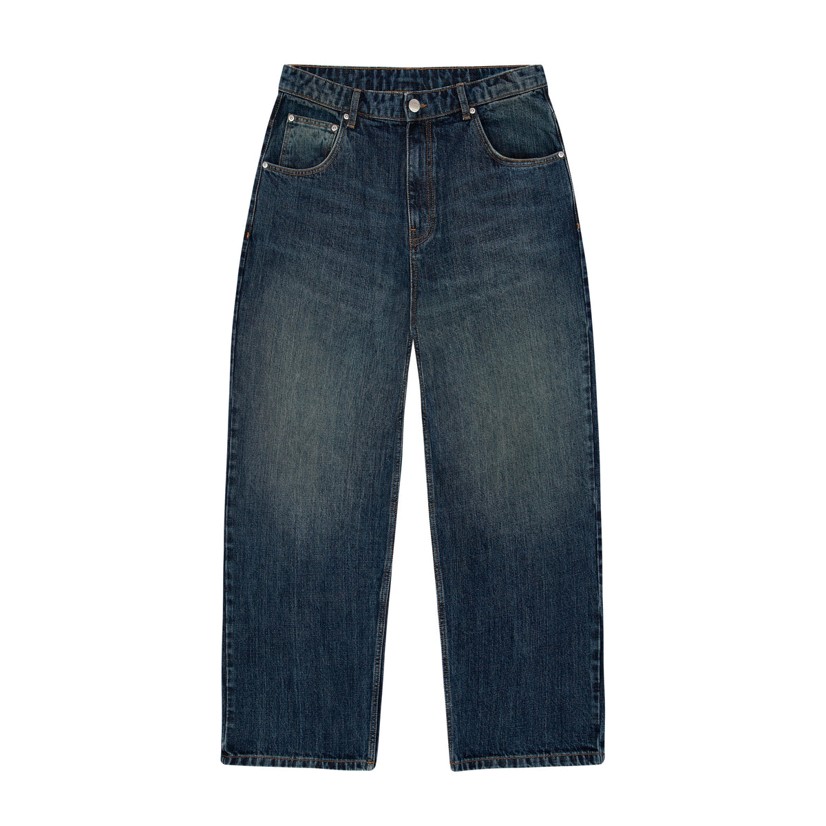 "yakuza" indigo washed Denim