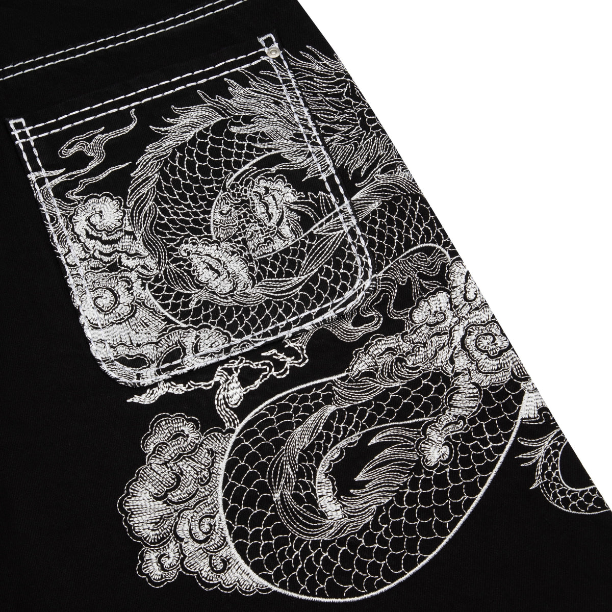 "yakuza" Jorts black 02