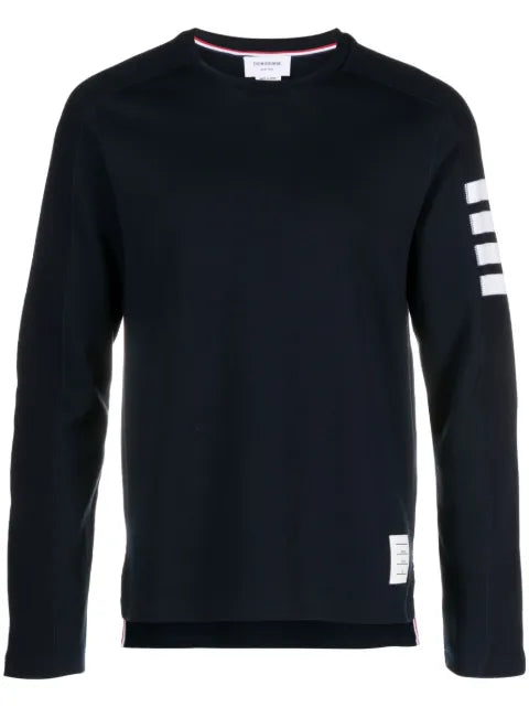 Thom Browne milano cotton 4-Bar long-sleeve tee