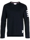 Thom Browne milano cotton 4-Bar long-sleeve tee