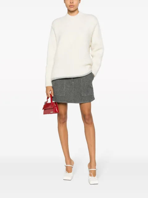 Jacquemus logo-intarsia jumper