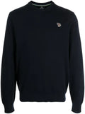 PS Paul Smith zebra-patch crew-neck sweater