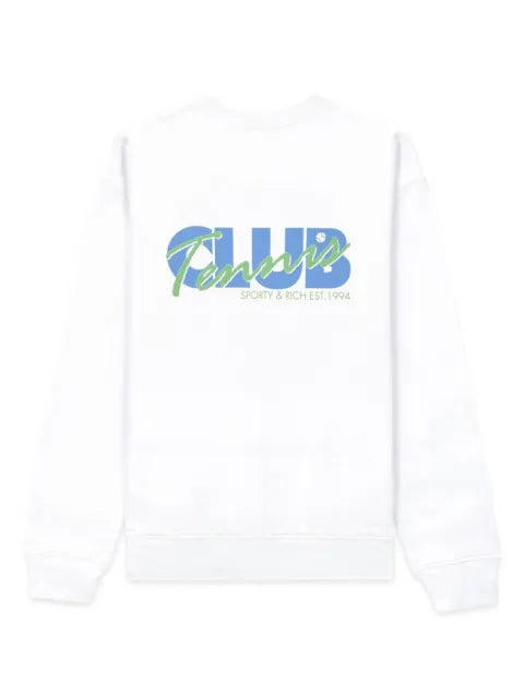 Sporty & Rich Agassi crew-neck sweatshirt