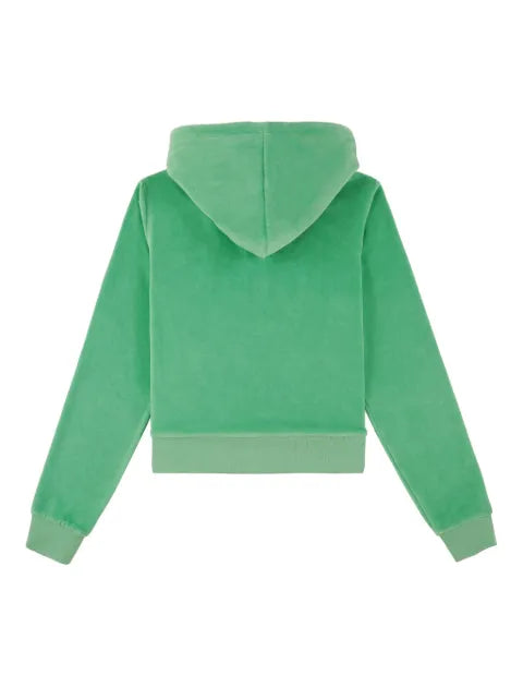 Sporty & Rich Italic Logo cotton hoodie