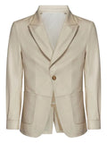FRANZESE COLLECTION single-button patch-pocket blazer
