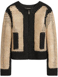 Dolce & Gabbana woven jacket in raffia