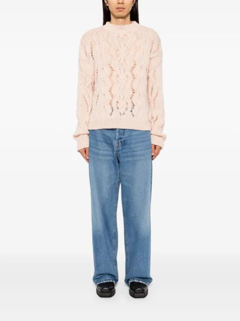 OUR LEGACY cable sonar round-neck jumper