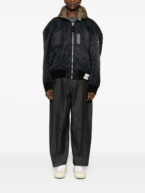 Maison MIHARA YASUHIRO hooded bomber jacket