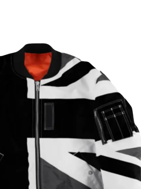 Takahiromiyashita The Soloist Union Jack "Multi" bomber jacket