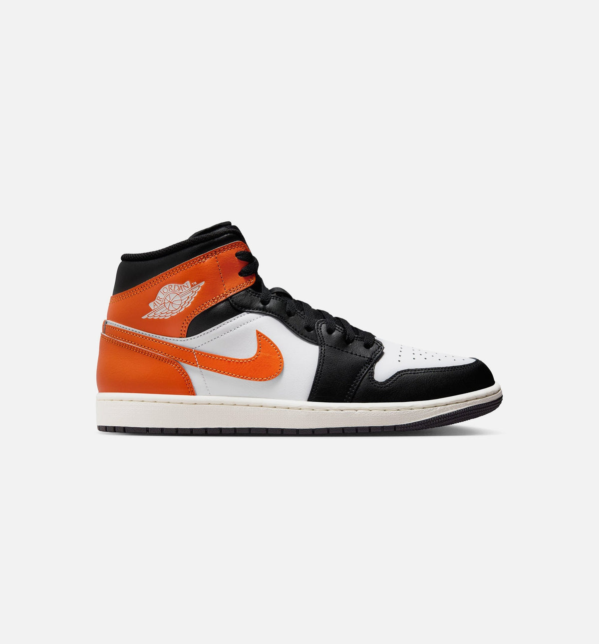 Air Jordan 1 Mid – Men's Lifestyle Shoe | Starfish/White/Sail/Black