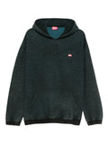 Diesel S-Kai logo-patch hoodie