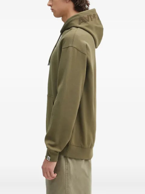 AAPE BY *A BATHING APE® logo-embroidered hoodie