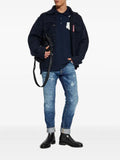 DSQUARED2 logo-detail cardigan