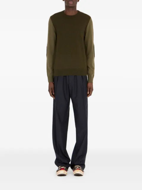 Maison Margiela elbow-patch crew-neck sweater