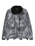 JUNTAE KIM painted petal hoodie