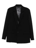 Patrizia Pepe (IM)PERFECTION single-breasted reversible jacket