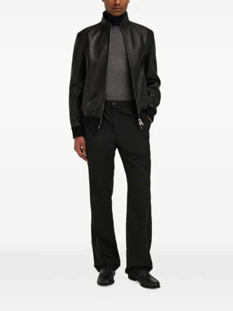 Ferragamo reversible nappa blouson