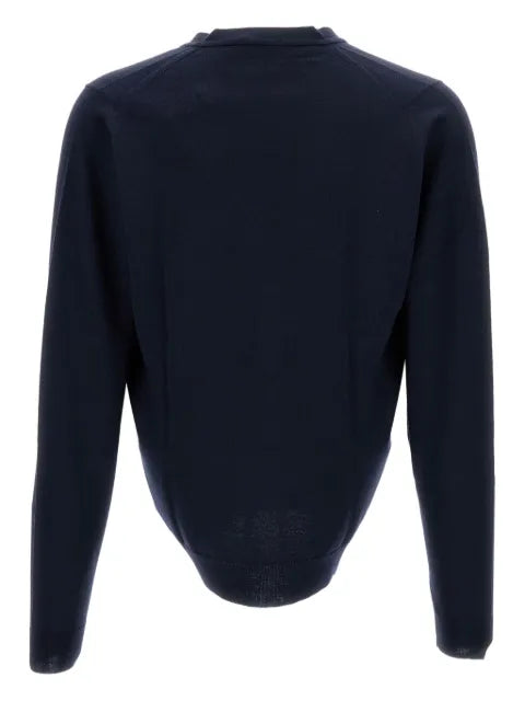 John Smedley button-up Burley Cardigan with V-neck