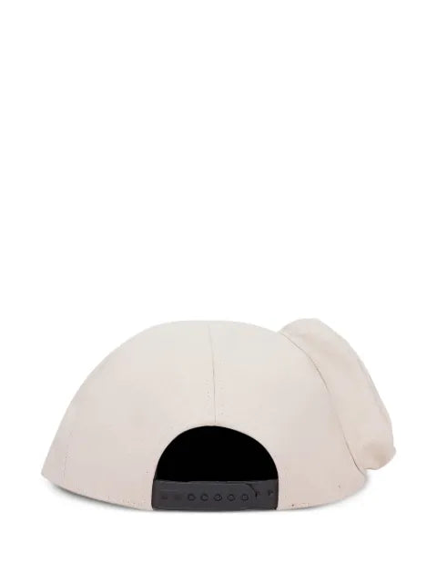 Who Decides War Window zip-detail baseball cap
