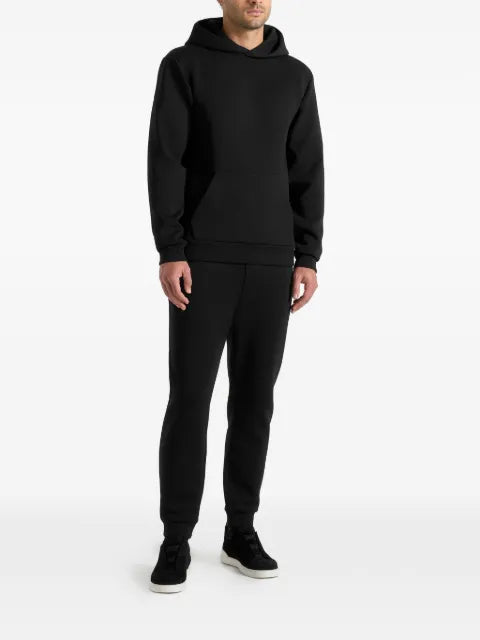 Manière De Voir JS007 Neoprene minimal regular fit hoodie