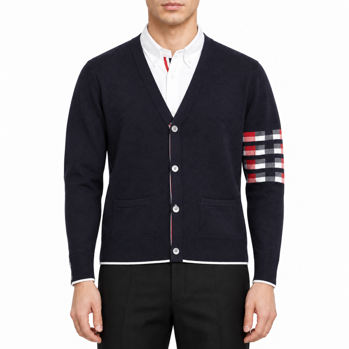 Classic Four-Bar Animal Sweater - 100% Cotton Made in Japan | Thom Browne