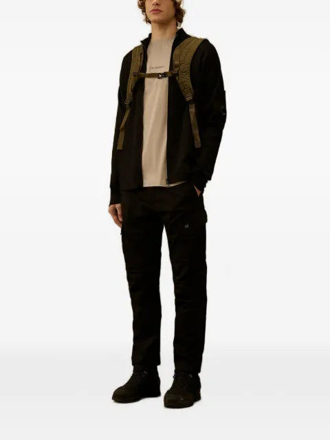 C.P. Company cotton sea island zipped Lens cardigan
