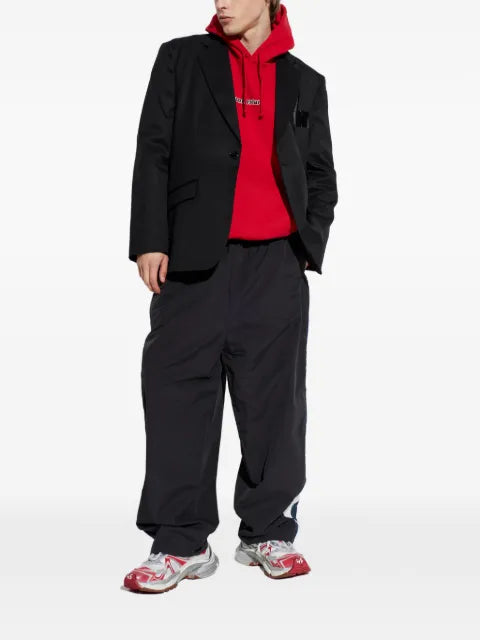 VETEMENTS long-sleeve drawstrings hoodie