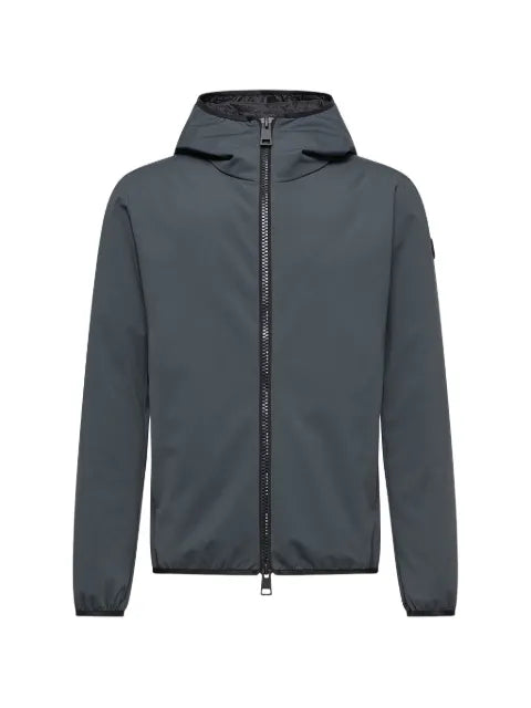 Moncler hooded zip-up jacket