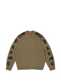 Supreme Old English crew-neck sweater